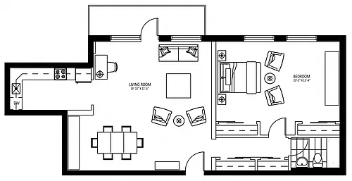 Floor plan 712