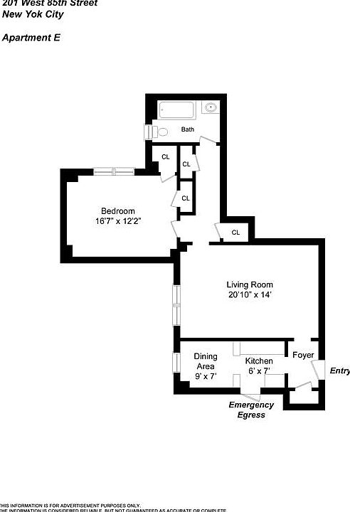 1st image of 201 W 85th St APT 7E