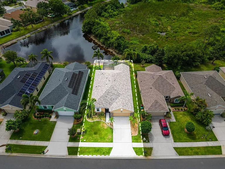 Aerial View of Home