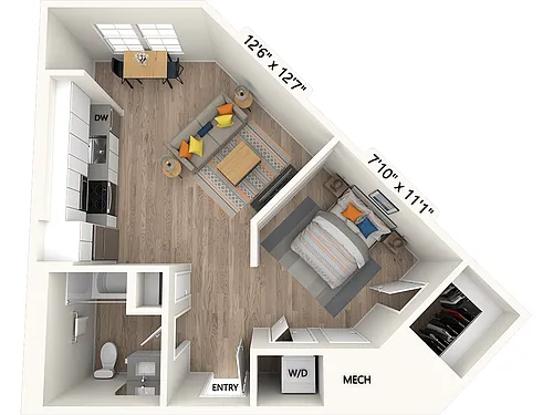 Floor plan S8-Scheme II