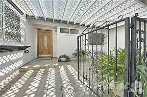 Front Lattice covered Court yard