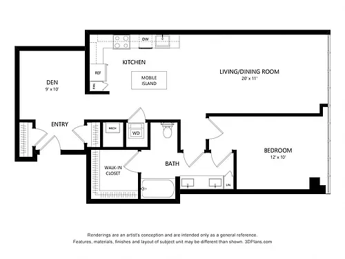 Floor plan TOWER A3B