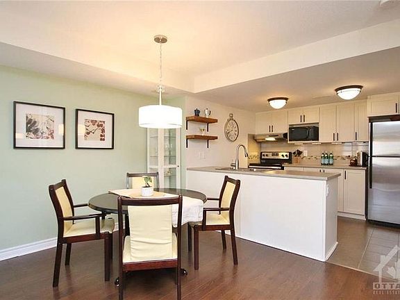 dining area + kitchen