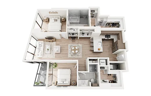 Floor plan B3