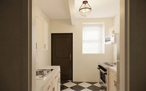 Floor plan Baylor 2BD 1BA Converted Layout