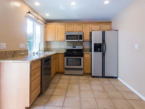 Kitchen from dining area