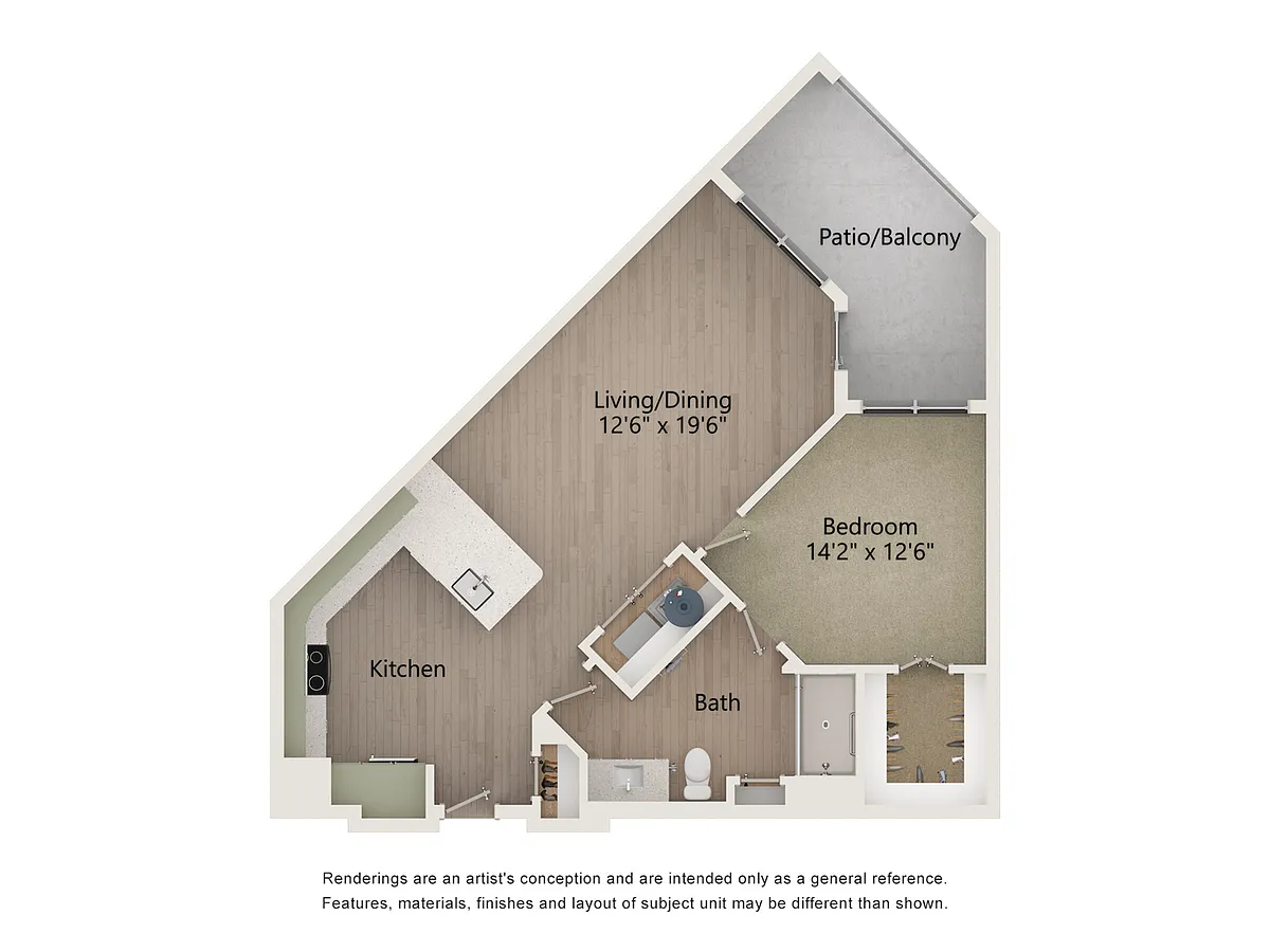 Floor plan Pecan
