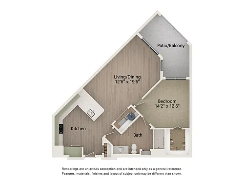 Floor plan Pecan