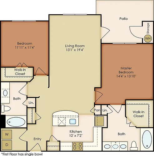 Floor plan B3