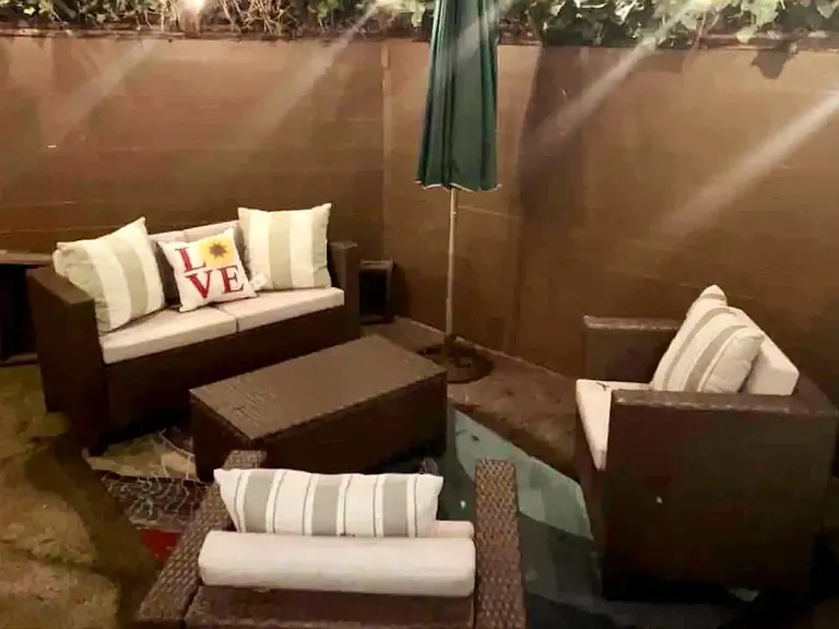 Outdoor furniture.