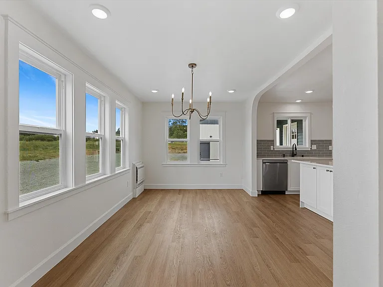Peaceful views surround the home.