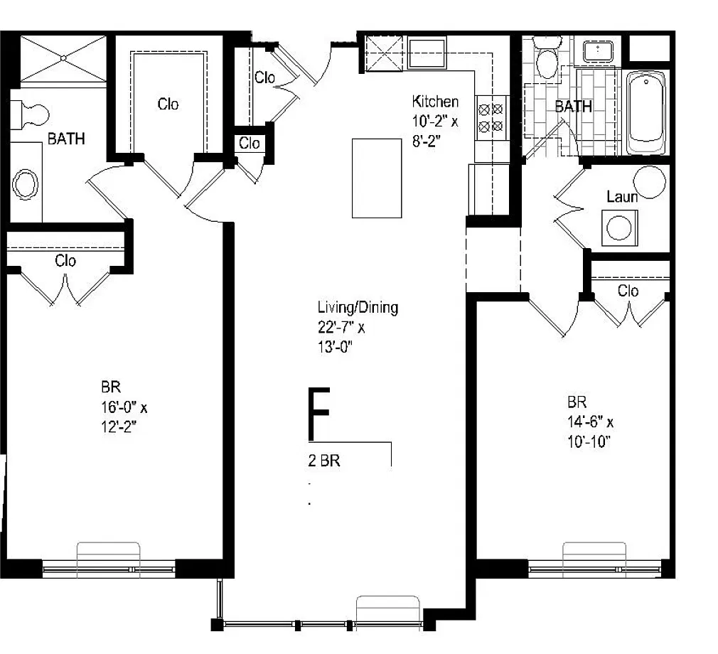 Floor plan 6 Line