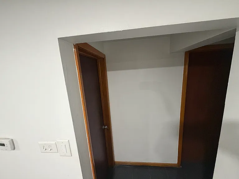 Hallway to Rooms and Bathroom