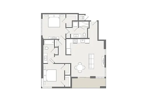 Floor plan B8