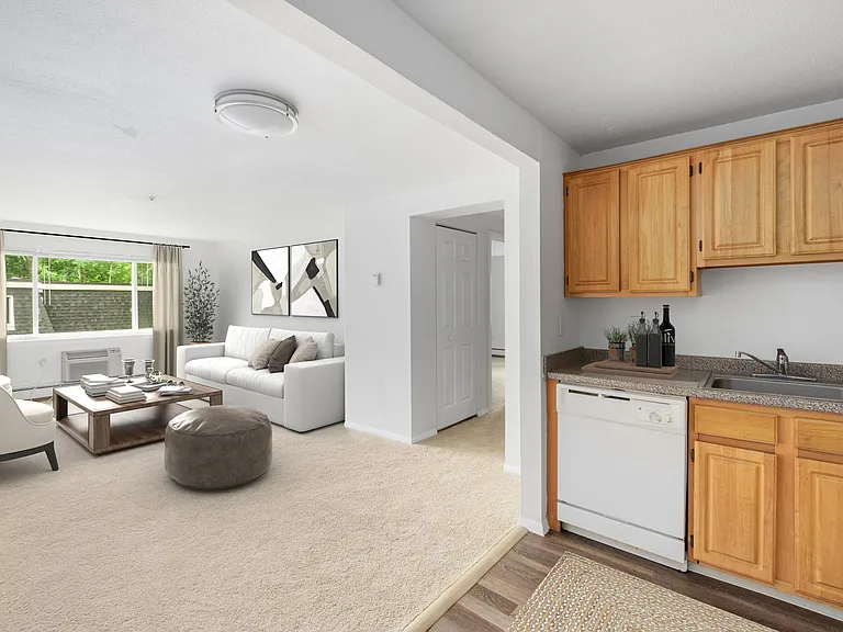 Kitchen & Living Space