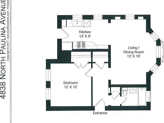 3rd image of 4820 N Paulina St #1