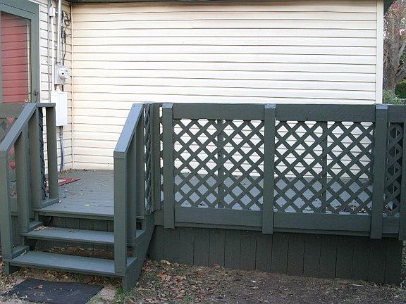 Back yard deck 