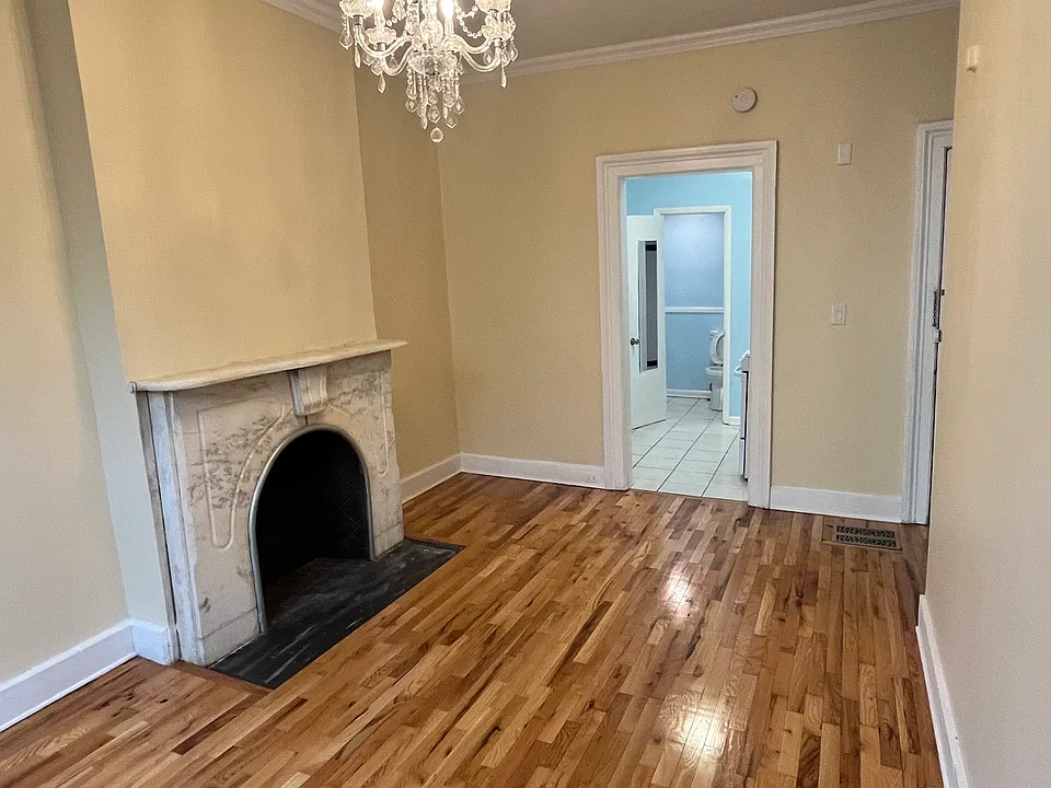 Living room from front windows