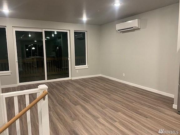 vinyl plank floors throughout main floor. Minisplit HVAC is efficient and offers A/C in Summer.