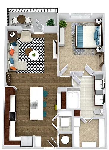 Floor plan Ware