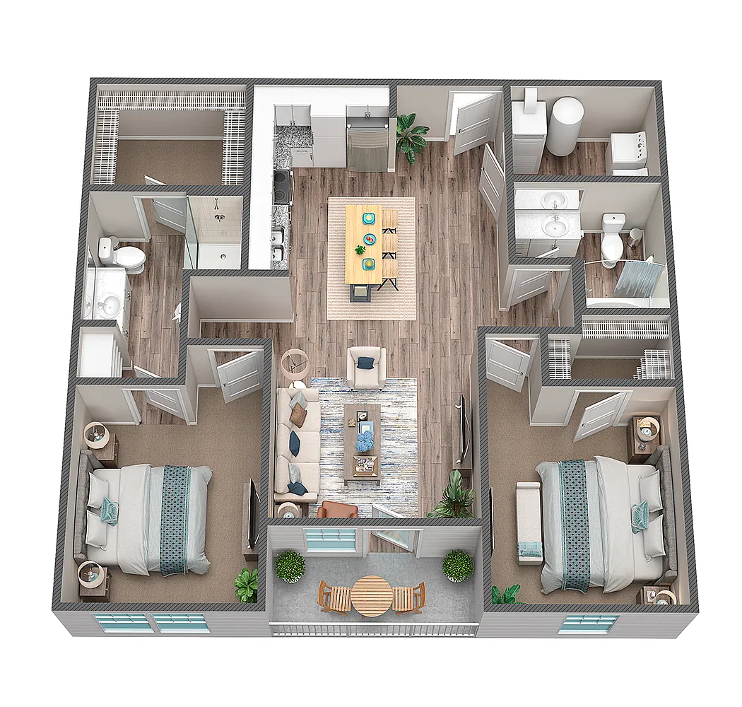 Floor plan B1