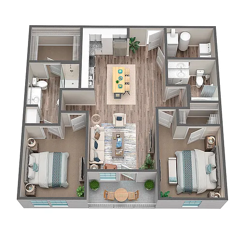 Floor plan B1