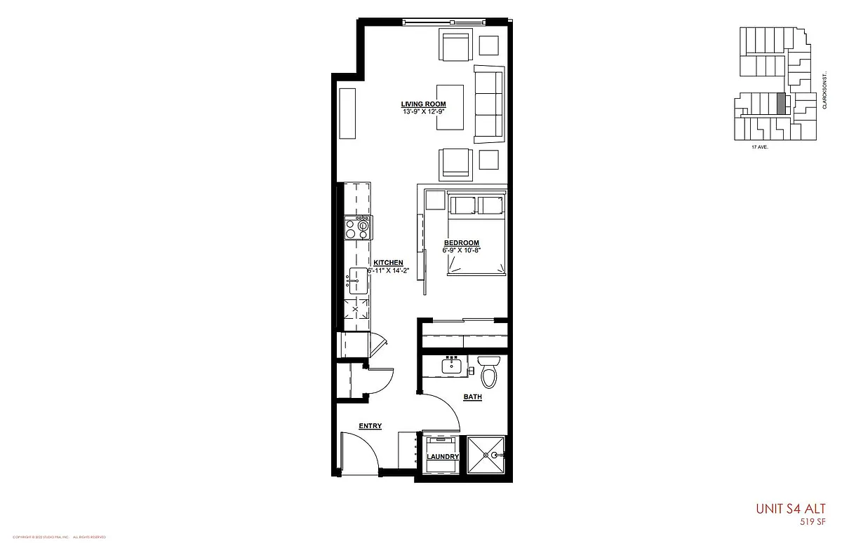 Floor plan S4 ALT
