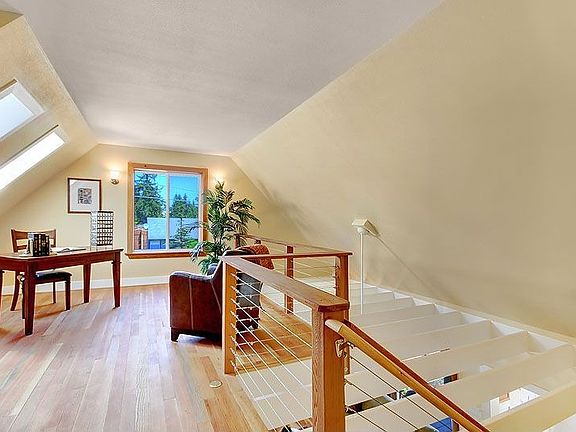 Loft area could be 3rd bedroom or office.