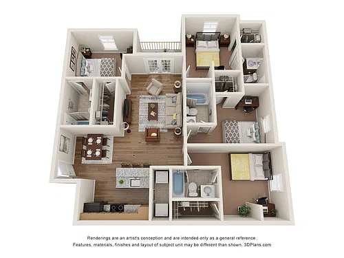 Floor plan D1 Floor Plan