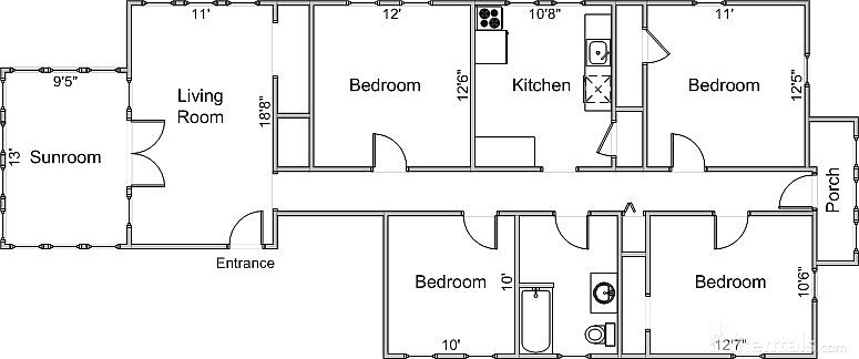 2nd image of 930 Emerald St #2