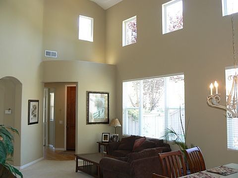 Formal entry into the spacious living room