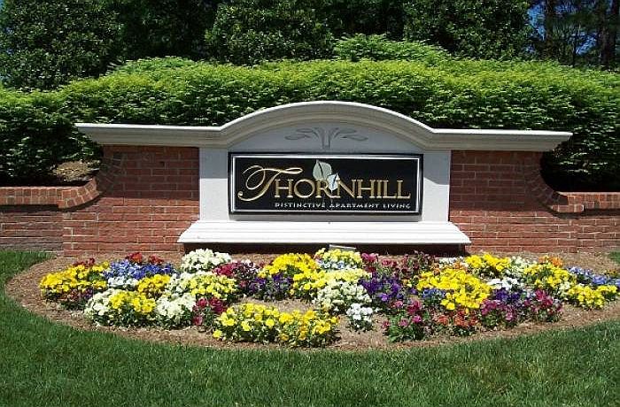 Manicured Front Entrance