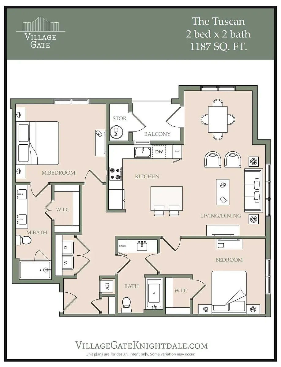 Floor plan The Tuscan