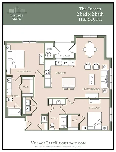Floor plan The Tuscan