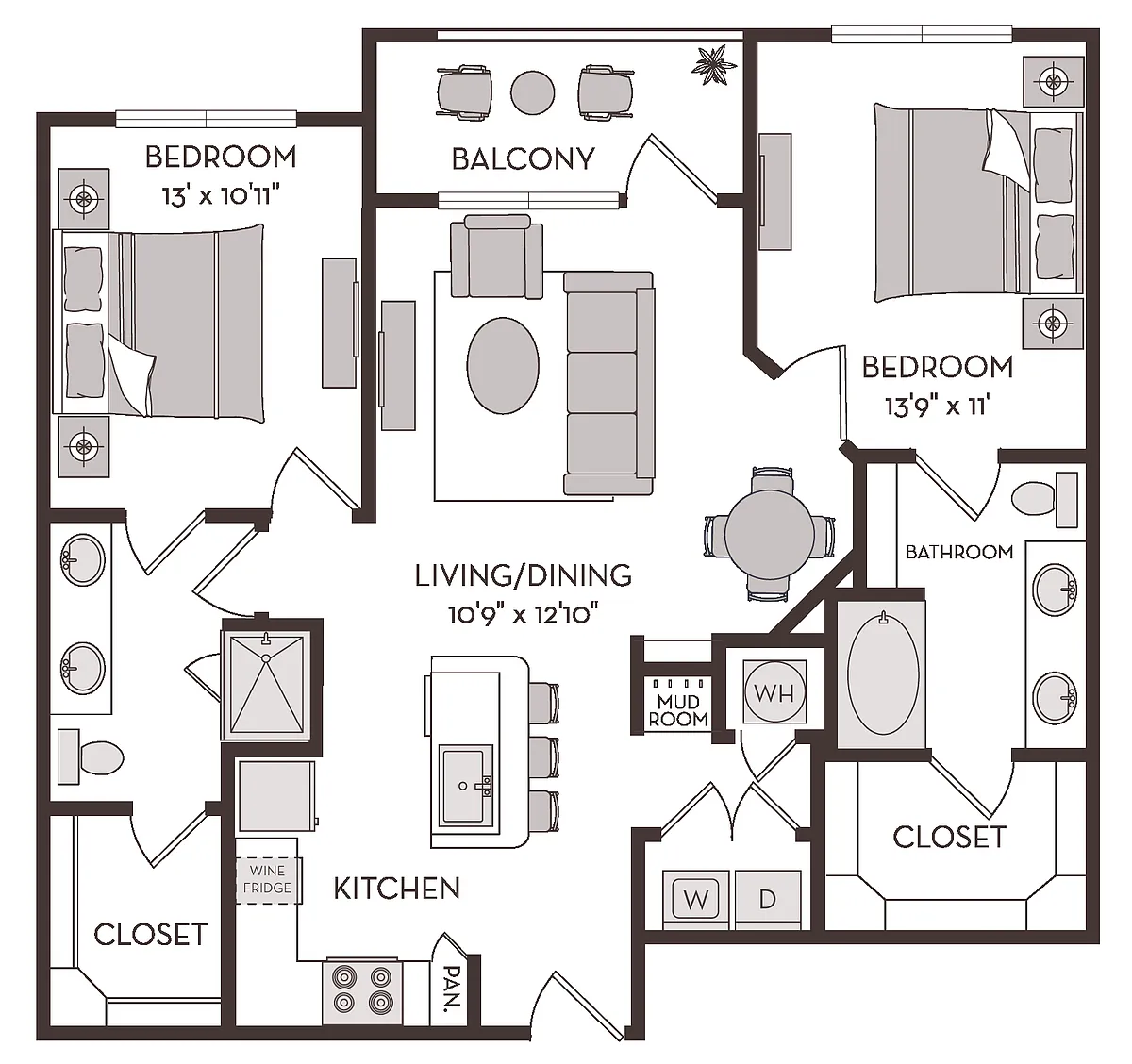 Floor plan B1