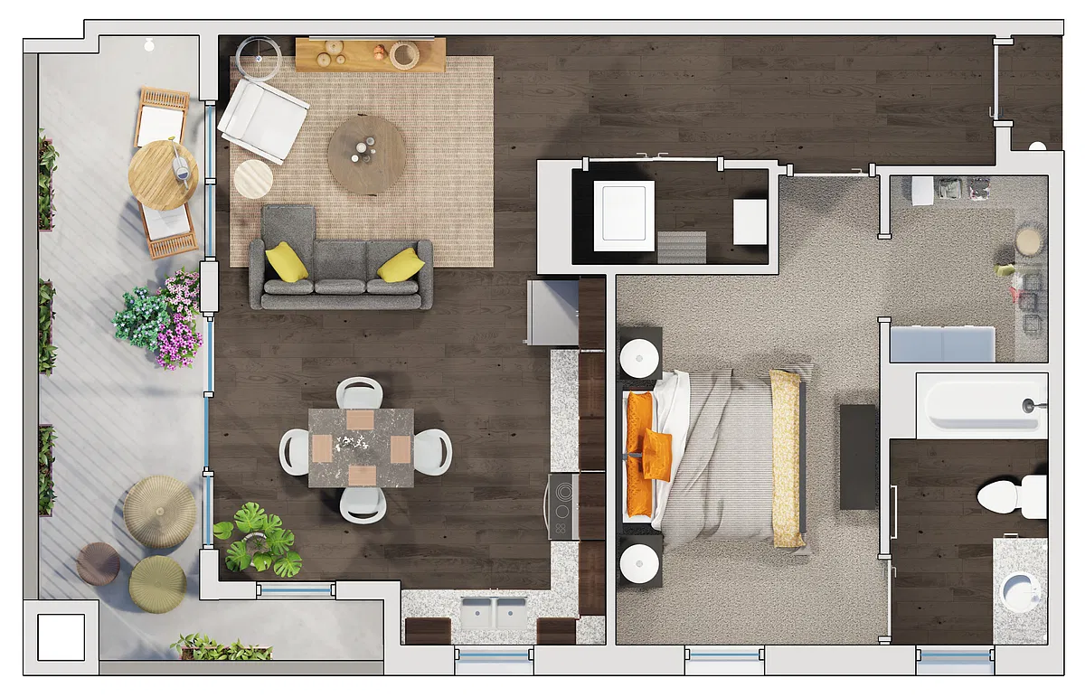 Floor plan A12