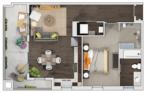 Floor plan A12