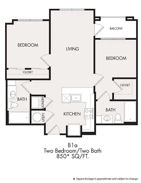 Floor plan B1a