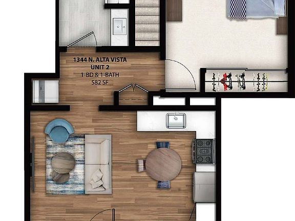 4th image of 1346 N Alta Vista Blvd #10541192