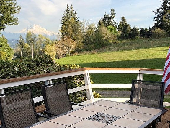 Mountain view from deck