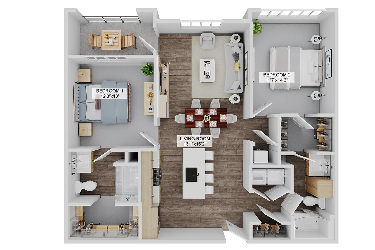 Floor plan The Citation (B1A)