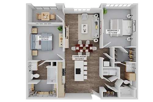 Floor plan The Citation (B1A)