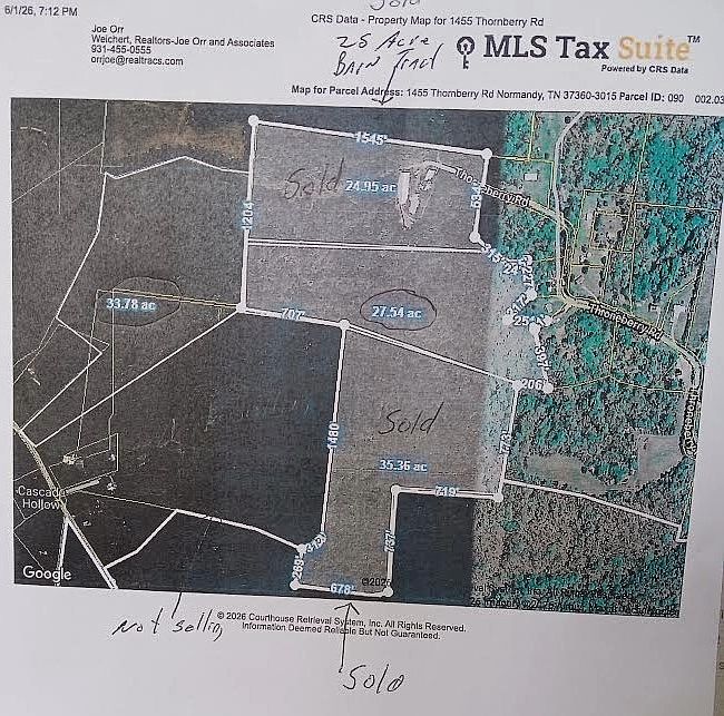 1st image of 0 Cascade Hollow Rd