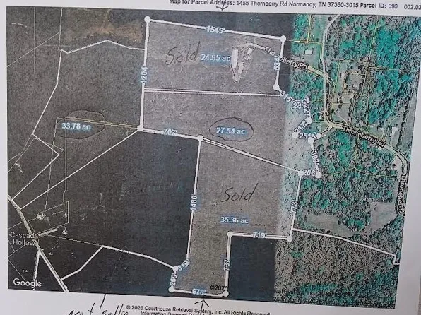 0 Cascade Hollow Rd, Normandy, TN 37360