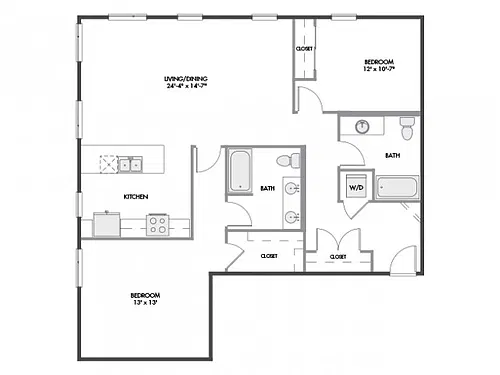 Floor plan C7b