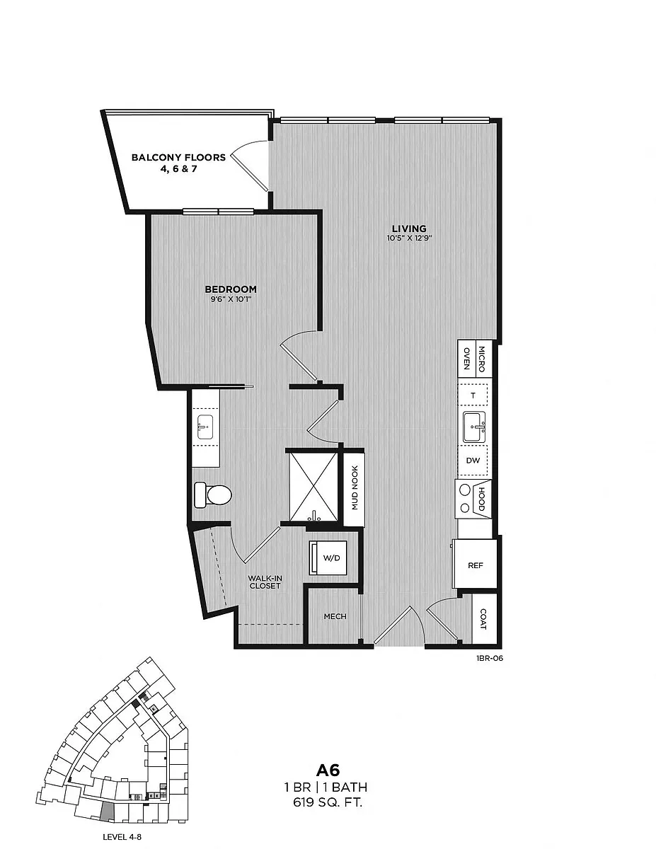 Floor plan A6