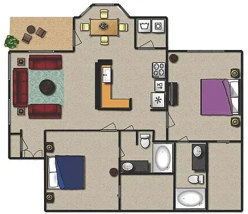 Floor plan B1