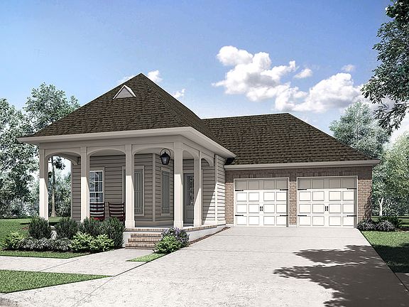 Rayburn A - Front Elevation ONLY AVAILABLE IN THE PRESERVE AT RIVER CHASE