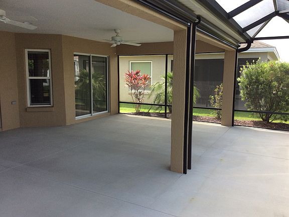 Screen enclosed lanai