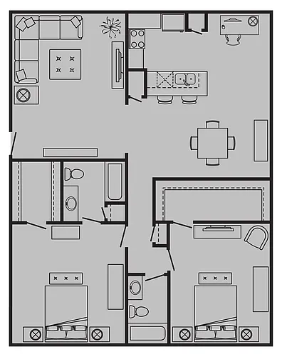 Floor plan H